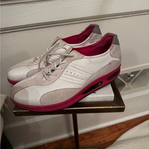 Ecco Sneakers - white and Pink black